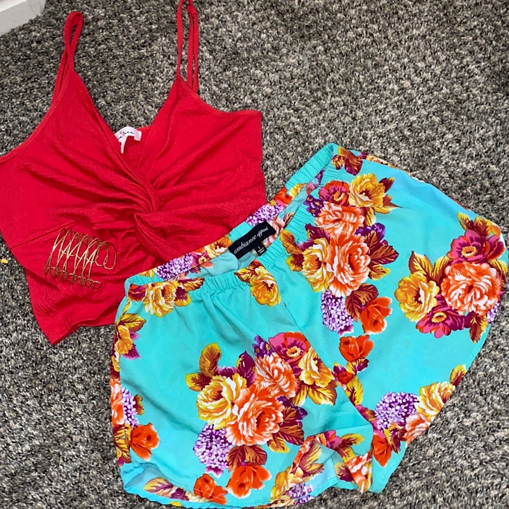 Beautiful Bright Floral Shorts